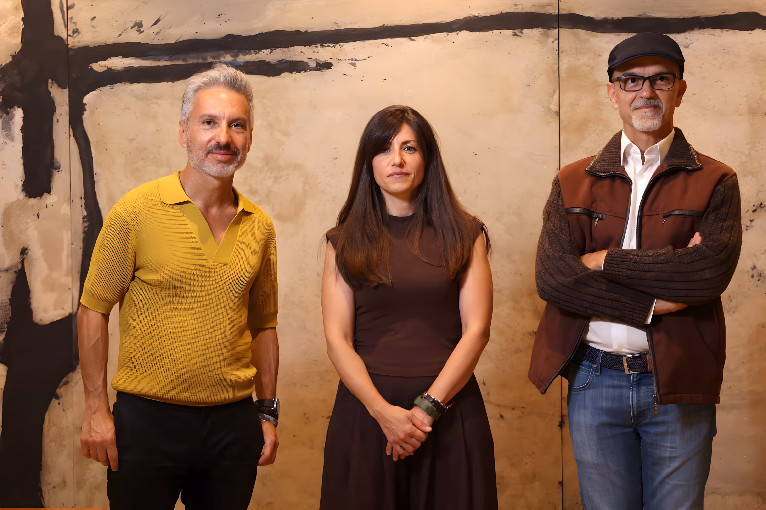 Laura Dueñas junto a otros autores premiados en los Premios Literarios de CajaCanarias